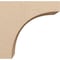 Ekena Millwork 10"W x 20"D x 20"H Classic Stockport Rough Cedar Woodgrain TimberThane Corbel, Primed Tan CORUR10X20X20STORCPR - alternate 2